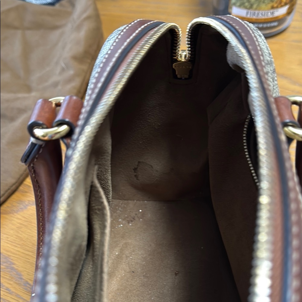 Gucci Brown and Cream Women's Bag - Picture 5 of 16